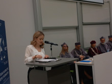 Maja Zontek, leader of the Faculty Student Council